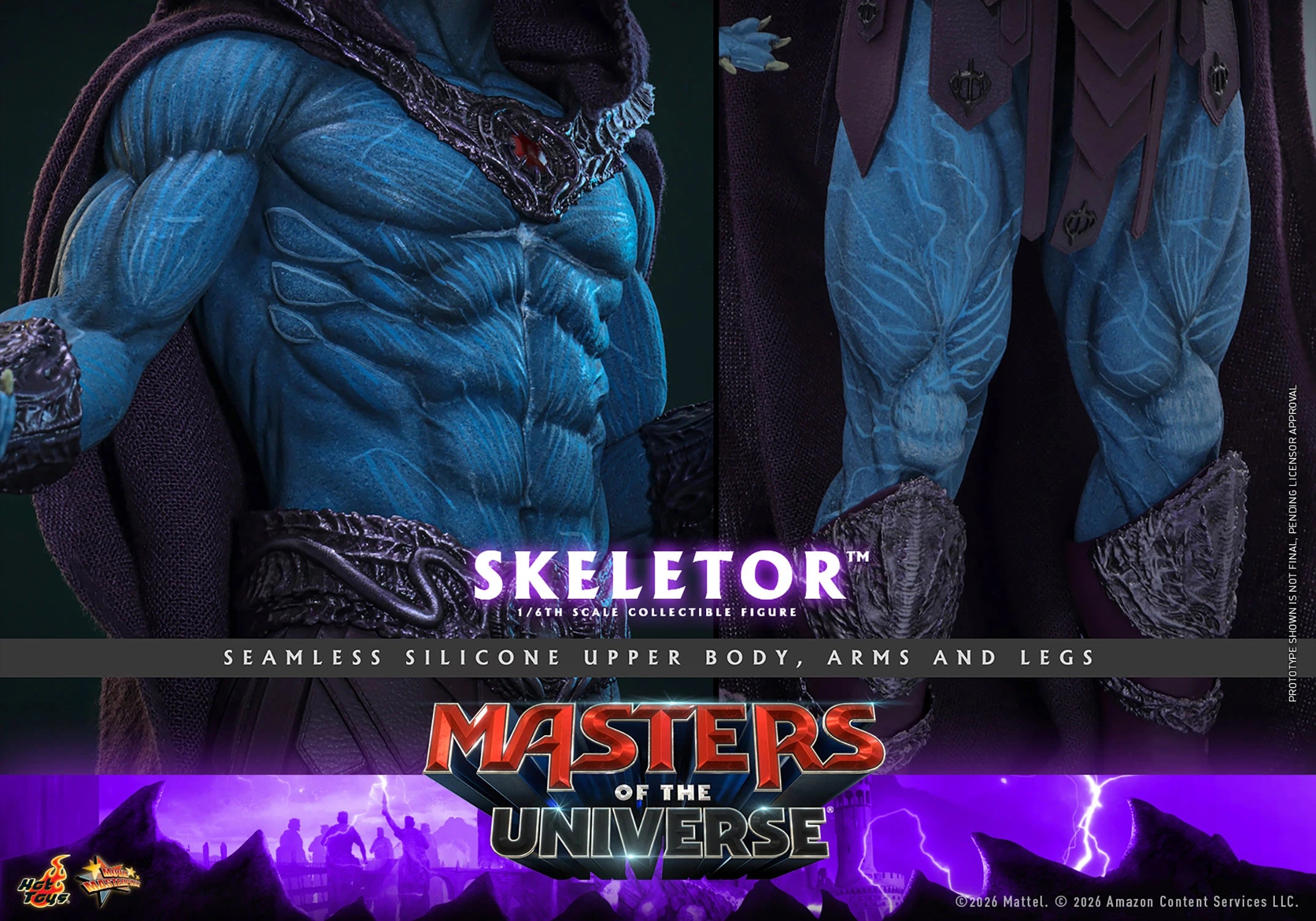 Skeletor Sixth Scale Collectible Figure By Hot Toys