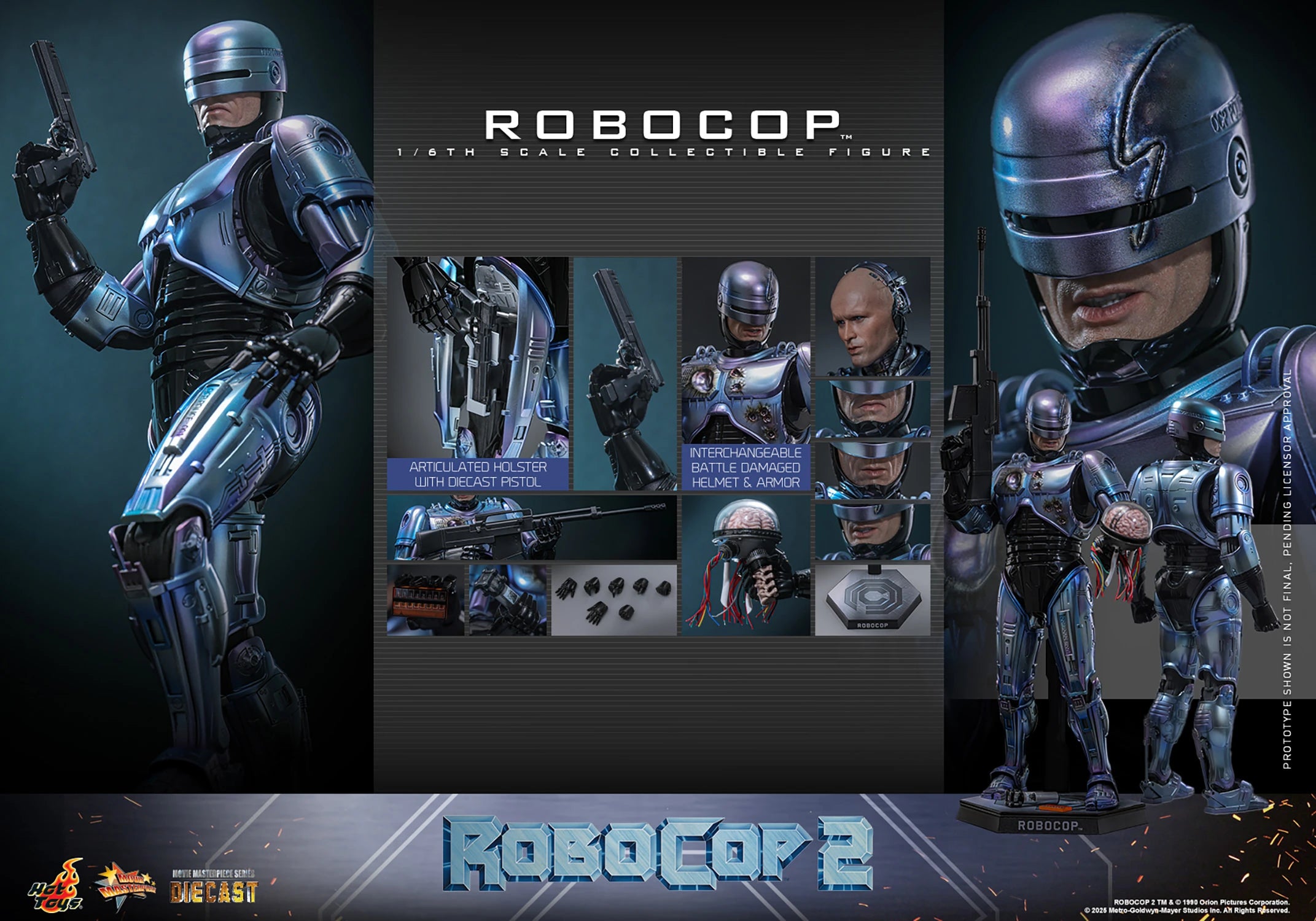 ROBOCOP Sixth Scale Figure by Hot Toys