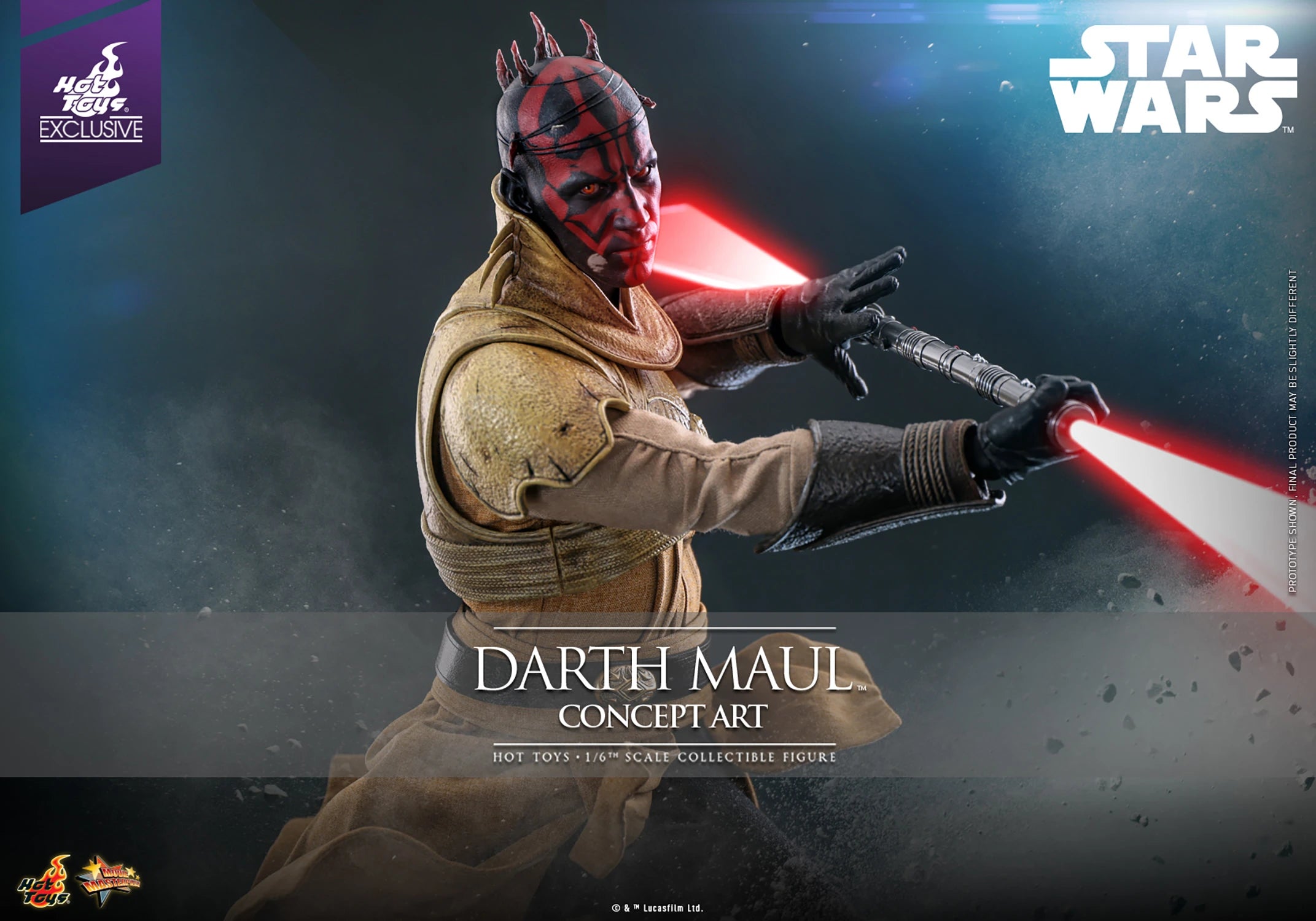 Darth Maul (Concept Art) Sixth Scale Figure By Hot Toys