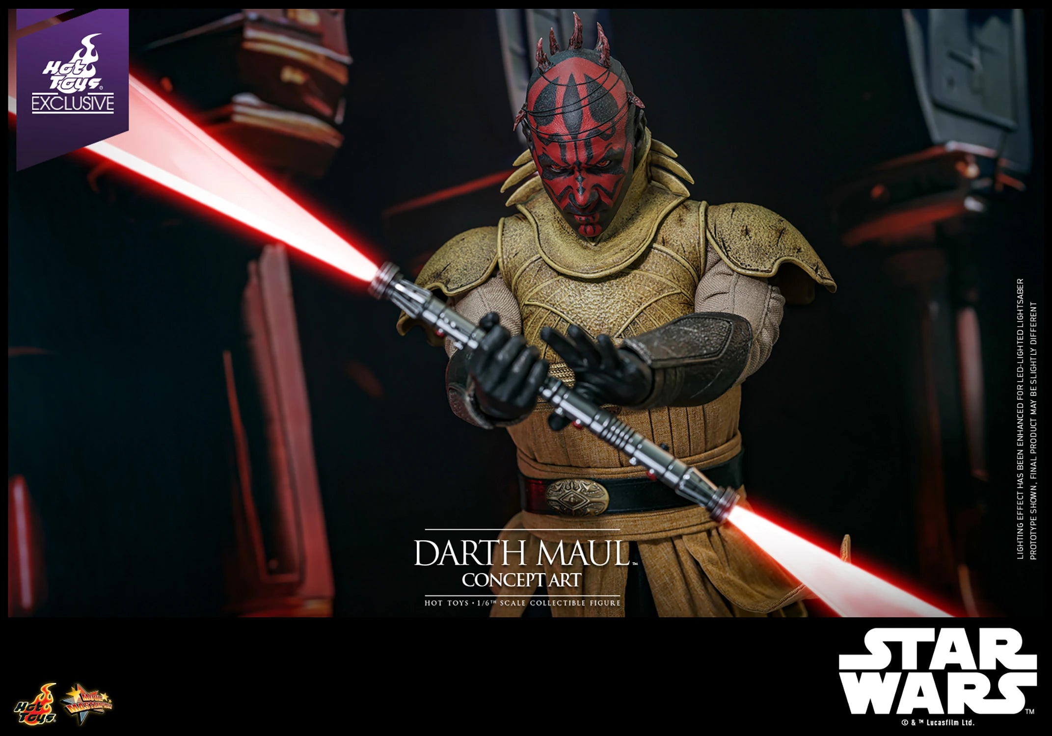 Darth Maul (Concept Art) Sixth Scale Figure By Hot Toys