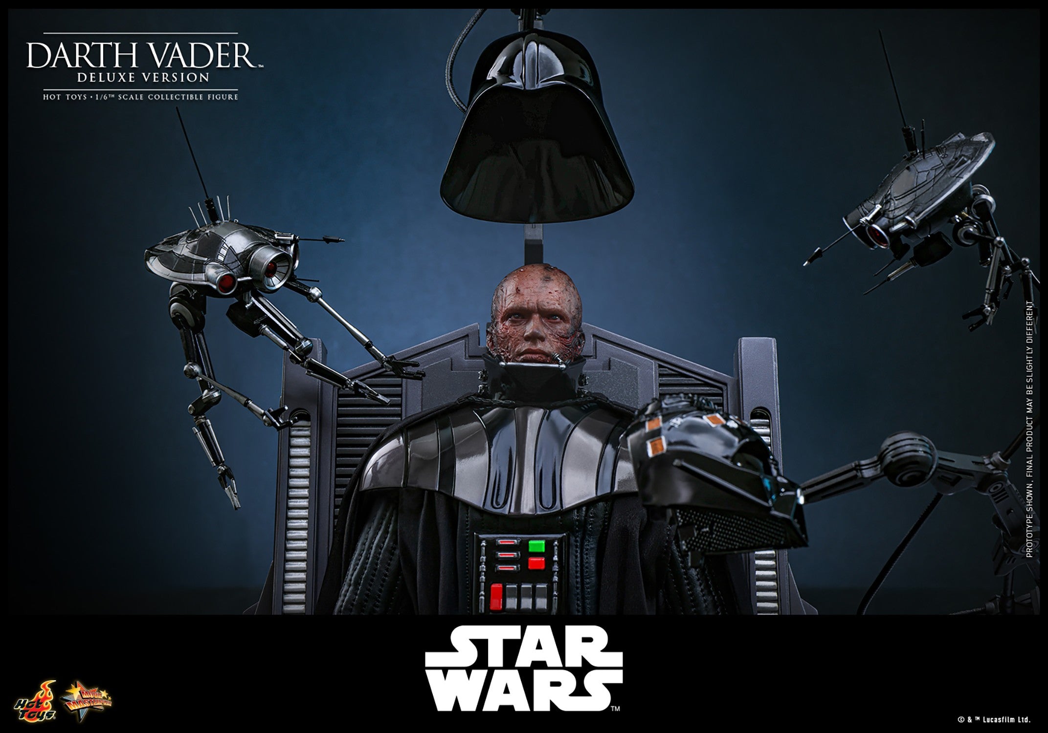 Darth Vader™ (Star Wars Ep III) (Deluxe Version) Sixth Scale Figure by Hot Toys