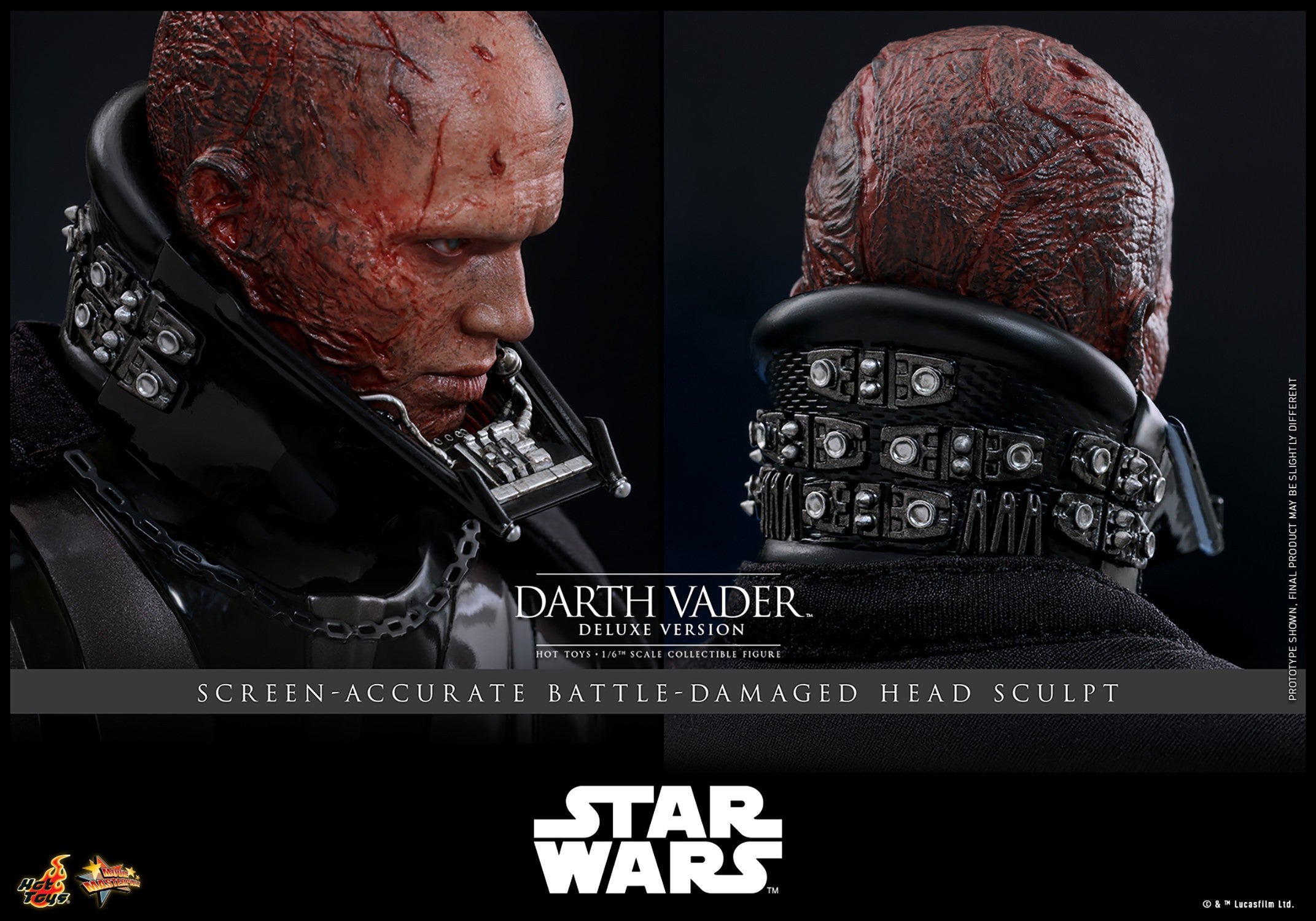 Darth Vader™ (Star Wars Ep III) (Deluxe Version) Sixth Scale Figure by Hot Toys