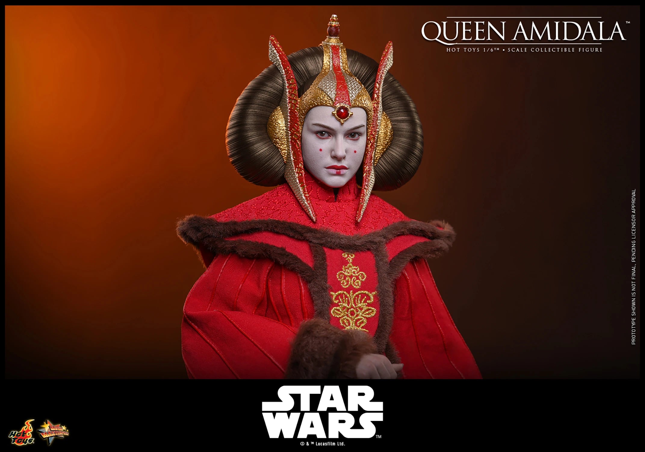 Queen Amidala Sixth Scale Figure By Hot Toys