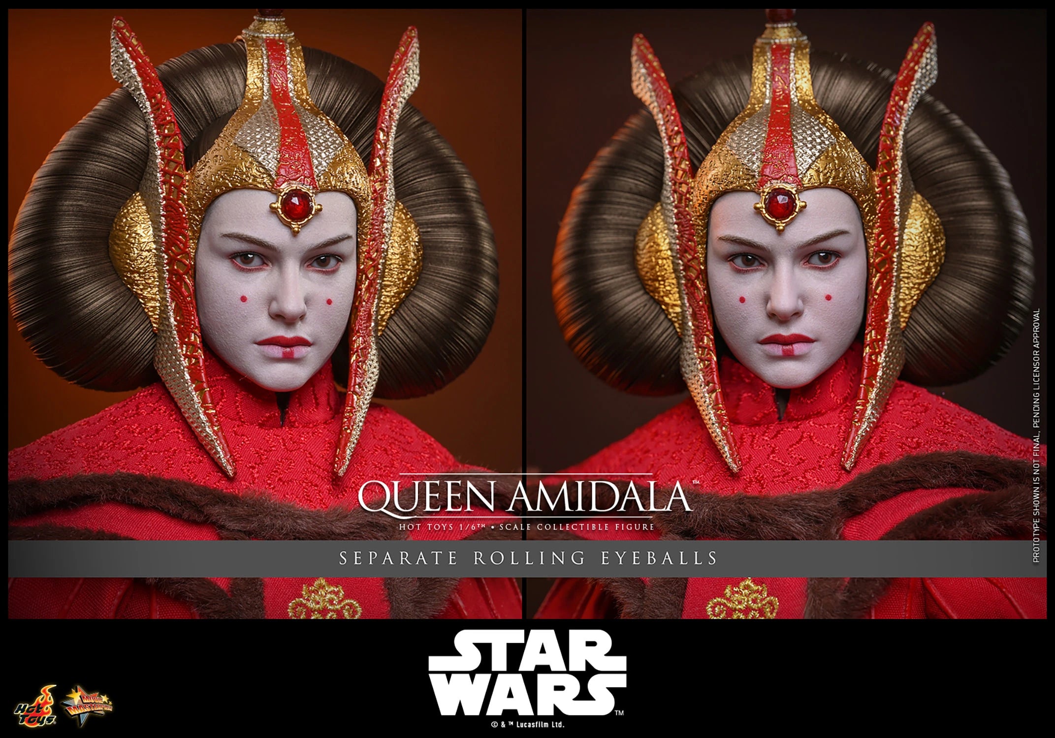 Queen Amidala Sixth Scale Figure By Hot Toys