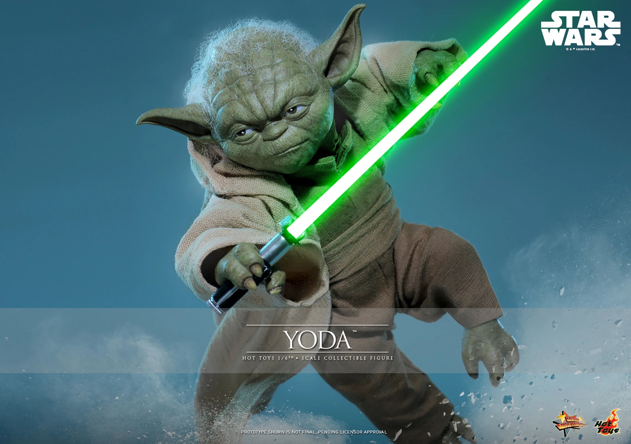 Yoda Sixth Scale Figure By Hot Toys