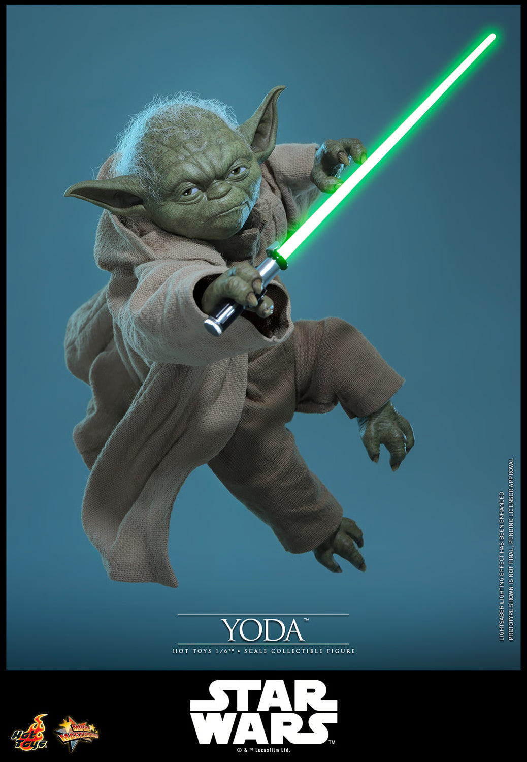 Yoda Sixth Scale Figure By Hot Toys
