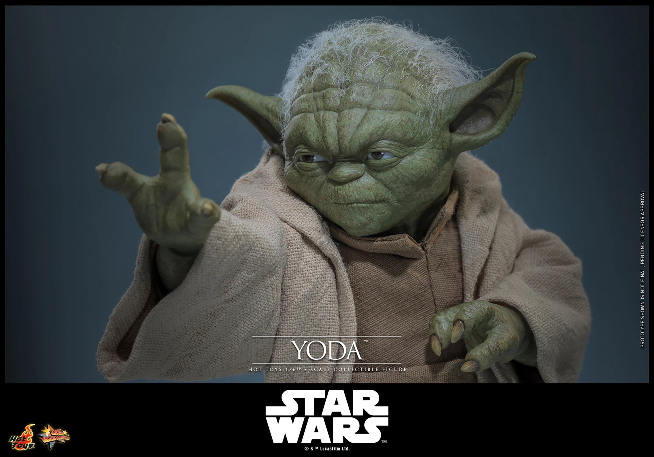 Yoda Sixth Scale Figure By Hot Toys