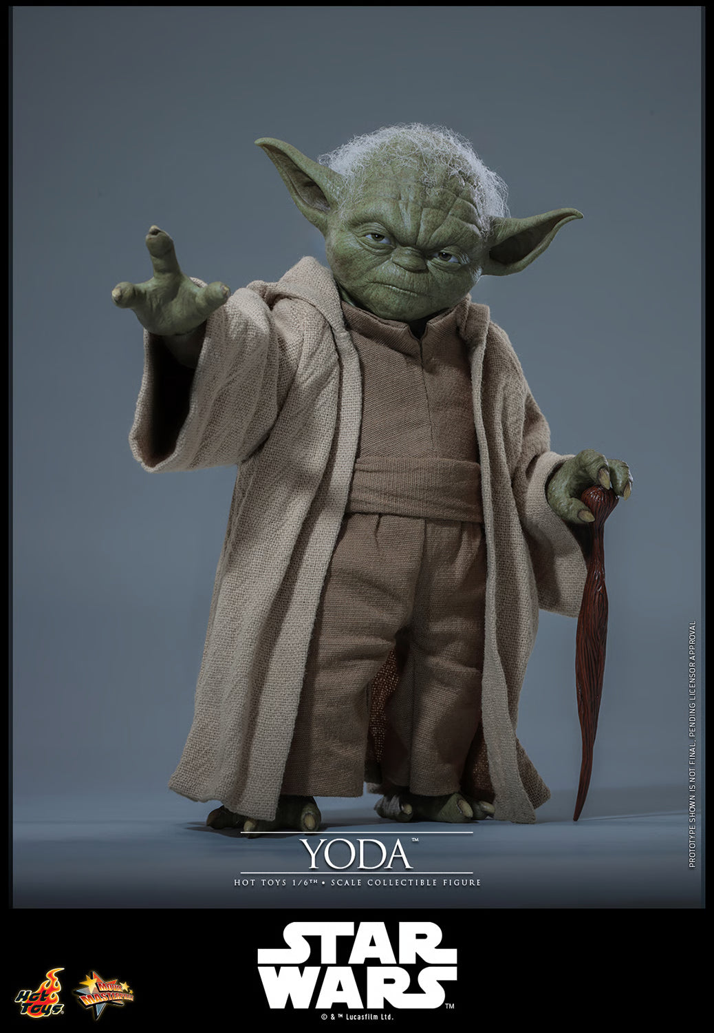 Yoda Sixth Scale Figure By Hot Toys