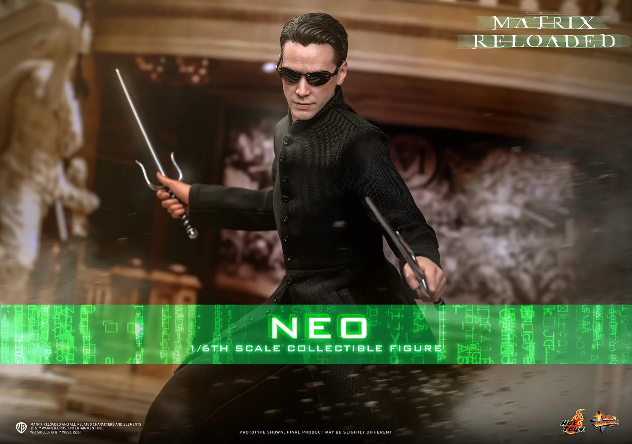 The Matrix Reloaded Neo Sixth Scale Figure