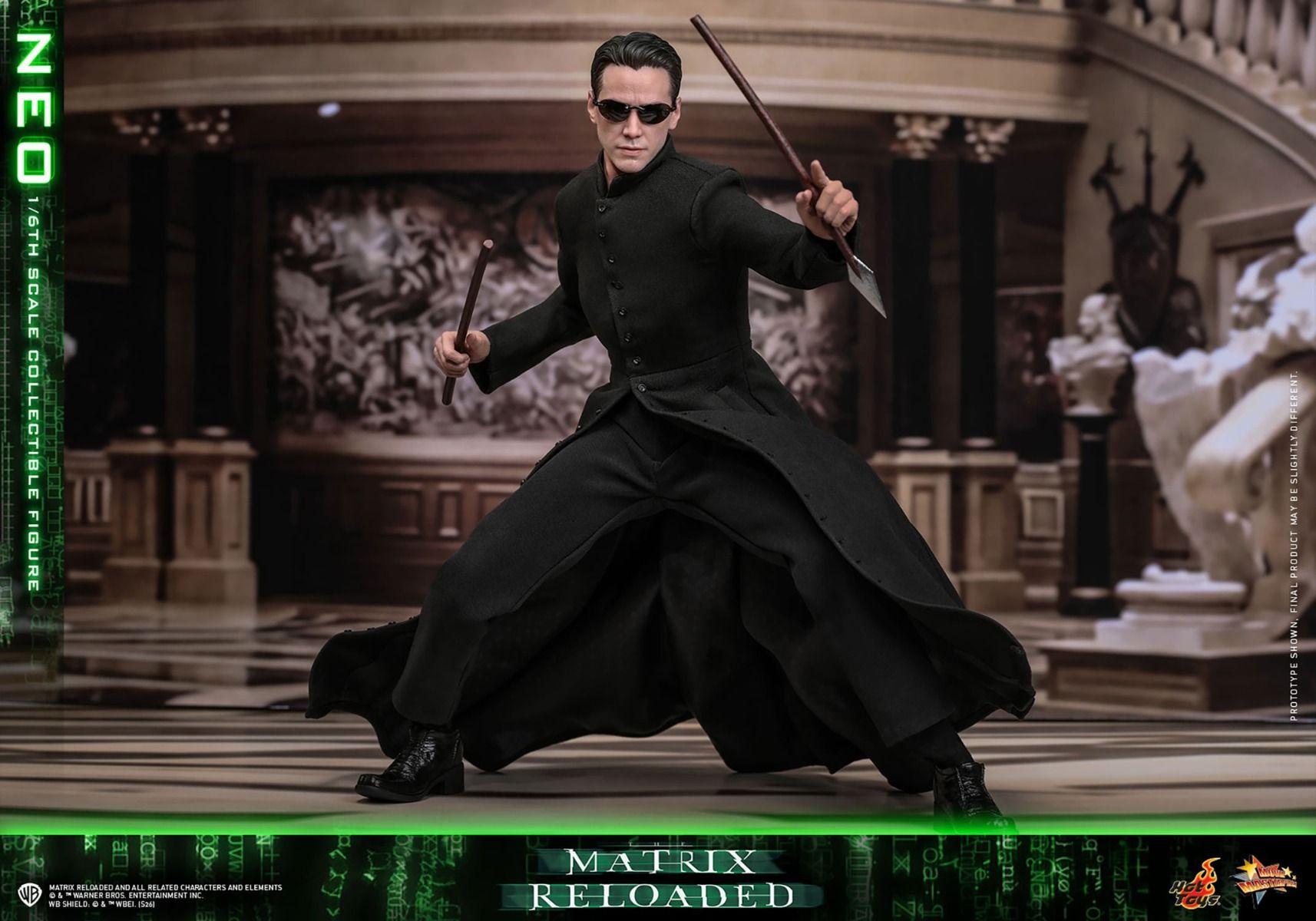 The Matrix Reloaded Neo Sixth Scale Figure