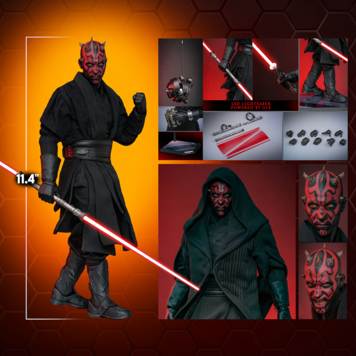 Darth Maul Figure by Hot Toys