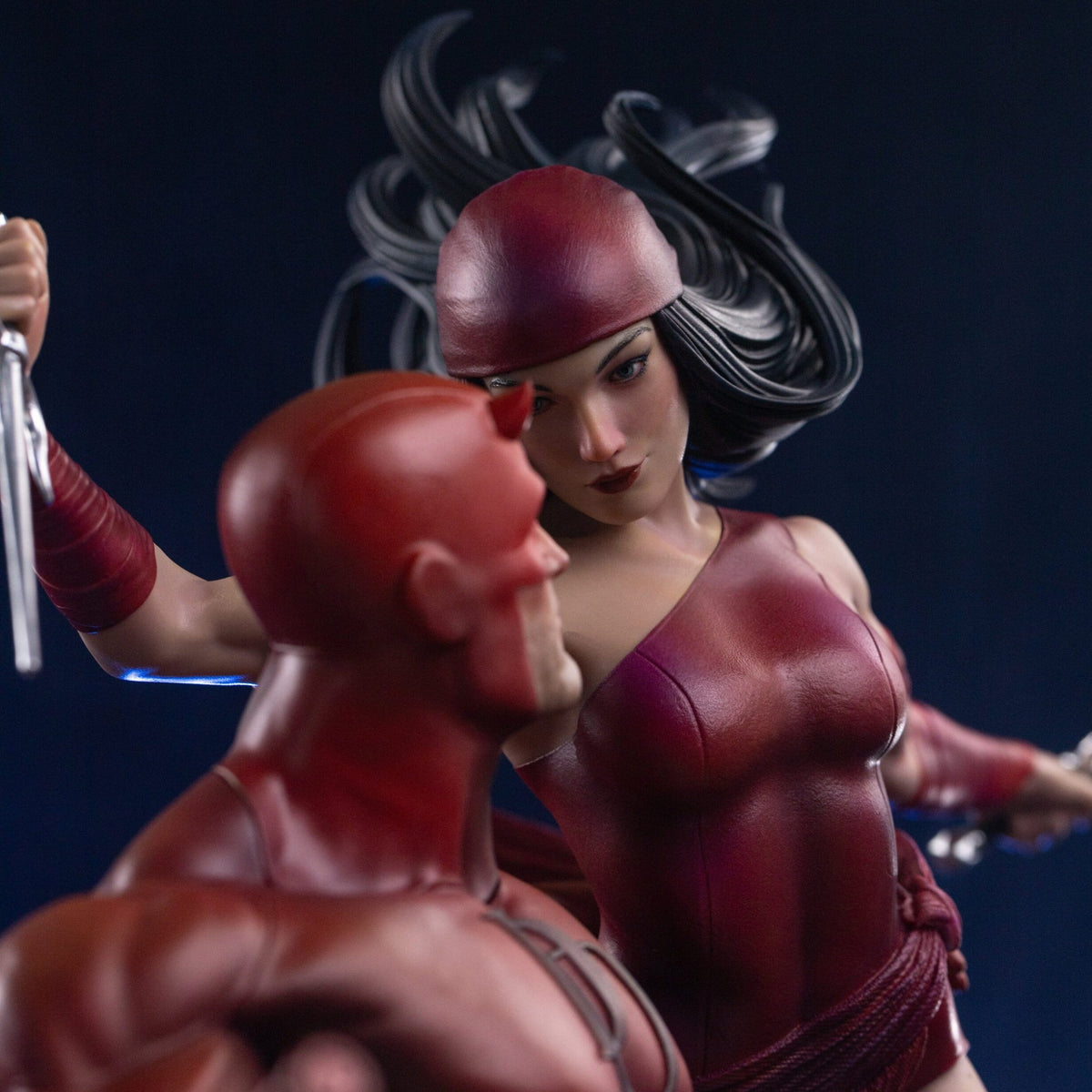 Daredevil and Elektra - Marvel Comics 1/6 Diorama by Iron Studios