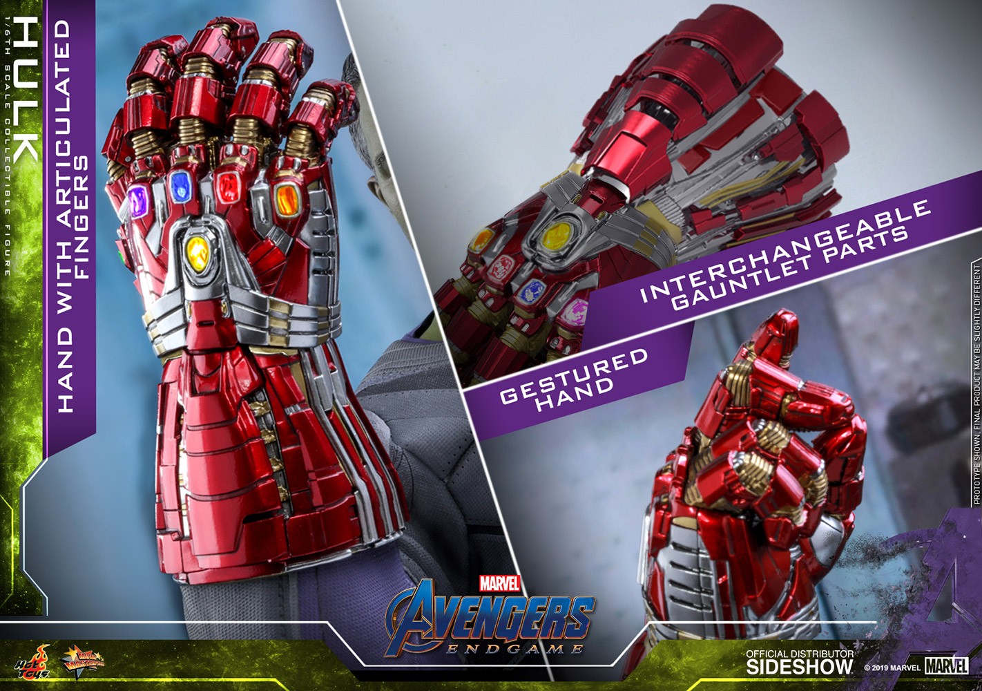 Hulk (Avengers: Endgame) Sixth Scale Figure by Hot Toys