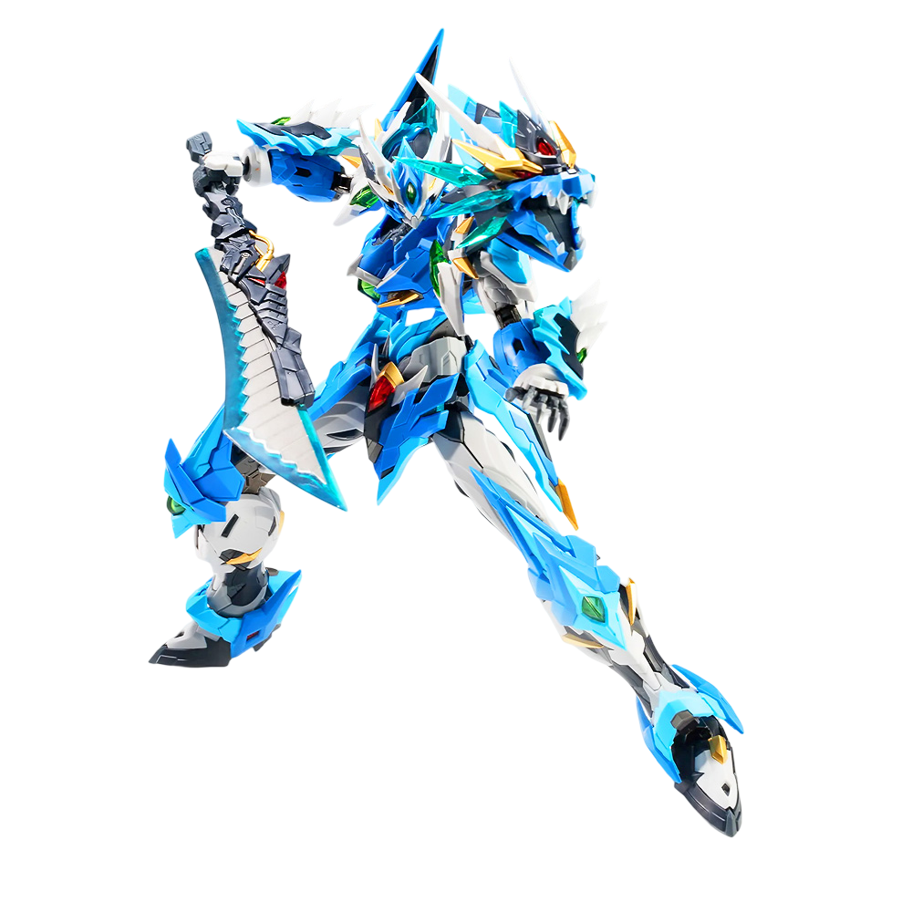 Legend of Star General MNP-XH03 HanLongZi AoBing Blue Dragon 1/72 Scale Model Kit