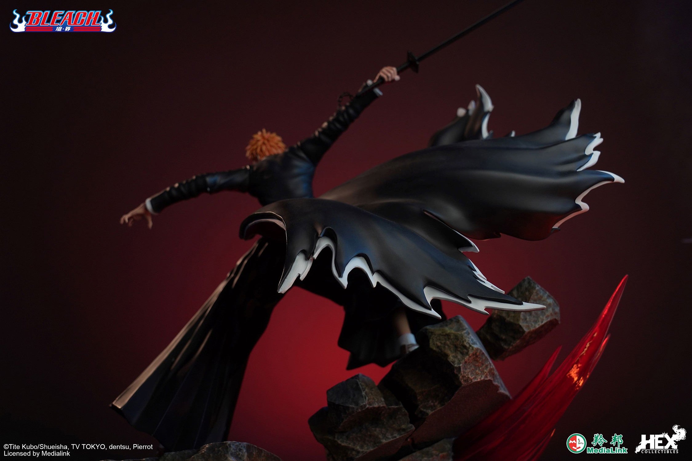 Bleach: Ichigo Kurosaki Elite Dynamic 1/6 Statue by HEX Collectibles