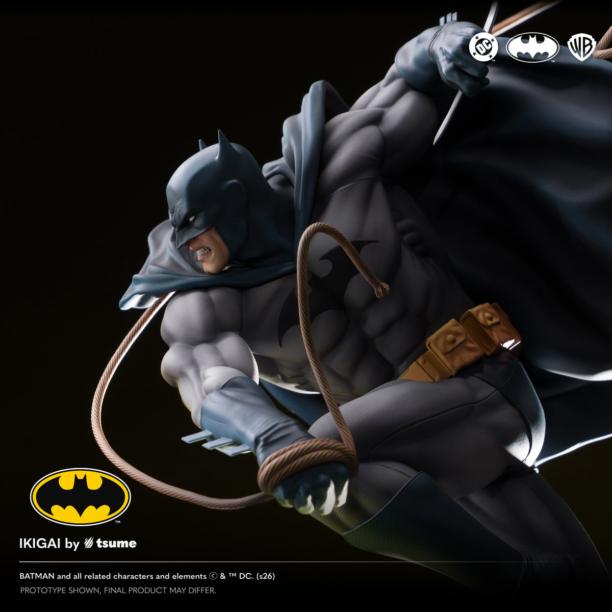 Batman Ikigai The shadow of Gotham rises Statue By Tsume Art