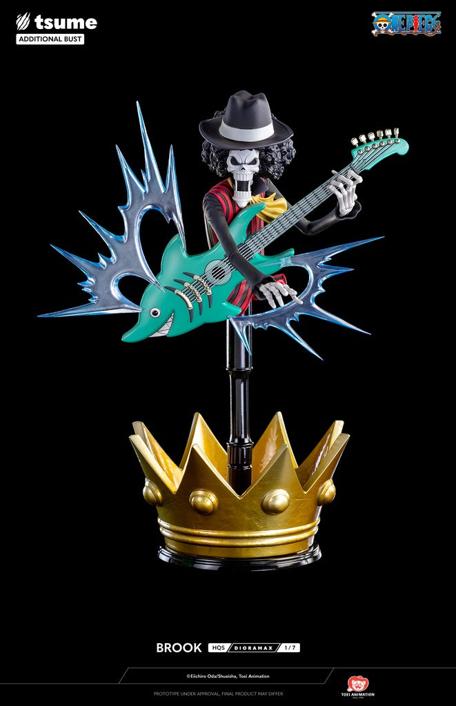 One Piece HQS Dioramax Brook Statue BY tsume