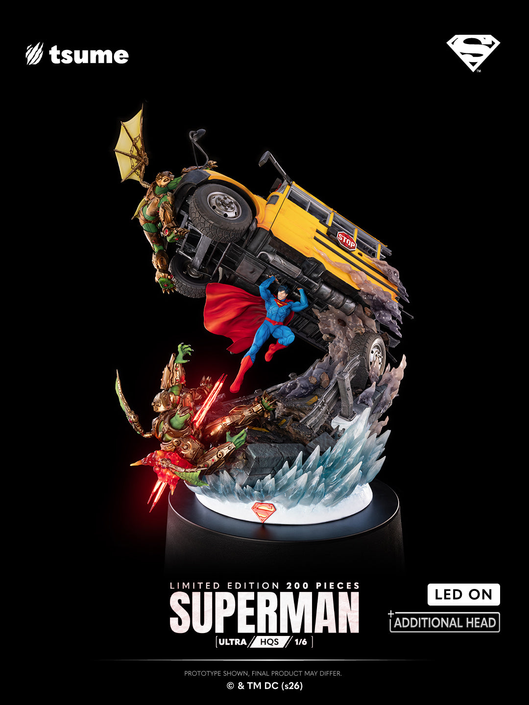 Superman Ultra HQS Statue by Tsume Art
