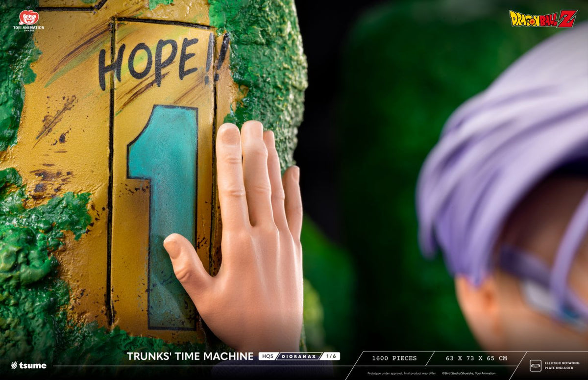 Trunks' Time Machine HQS Dioramax by Tsume Art