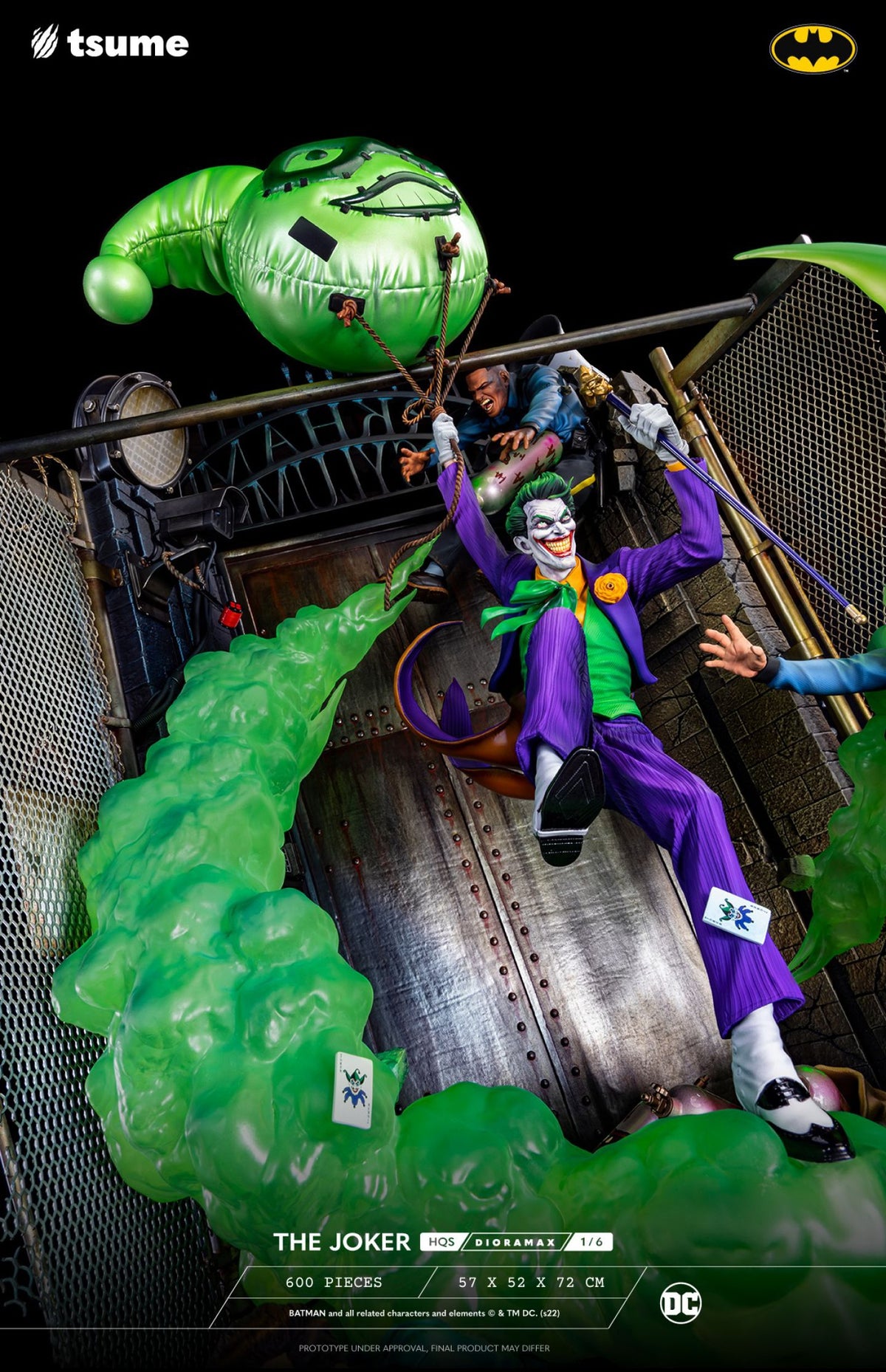 The Joker 1/6 Scale HQS Dioramax Statue by Tsume Art