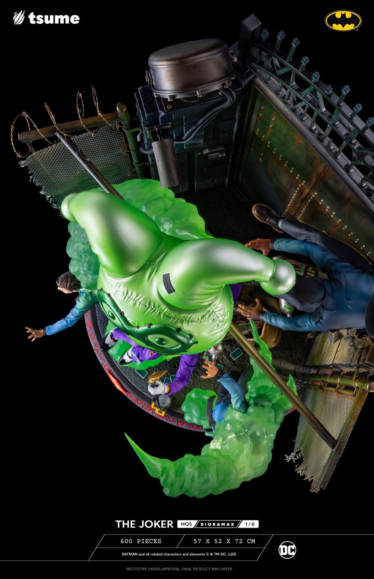 The Joker 1/6 Scale HQS Dioramax Statue by Tsume Art
