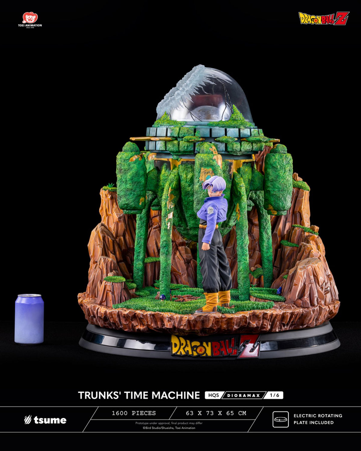 Trunks' Time Machine HQS Dioramax by Tsume Art