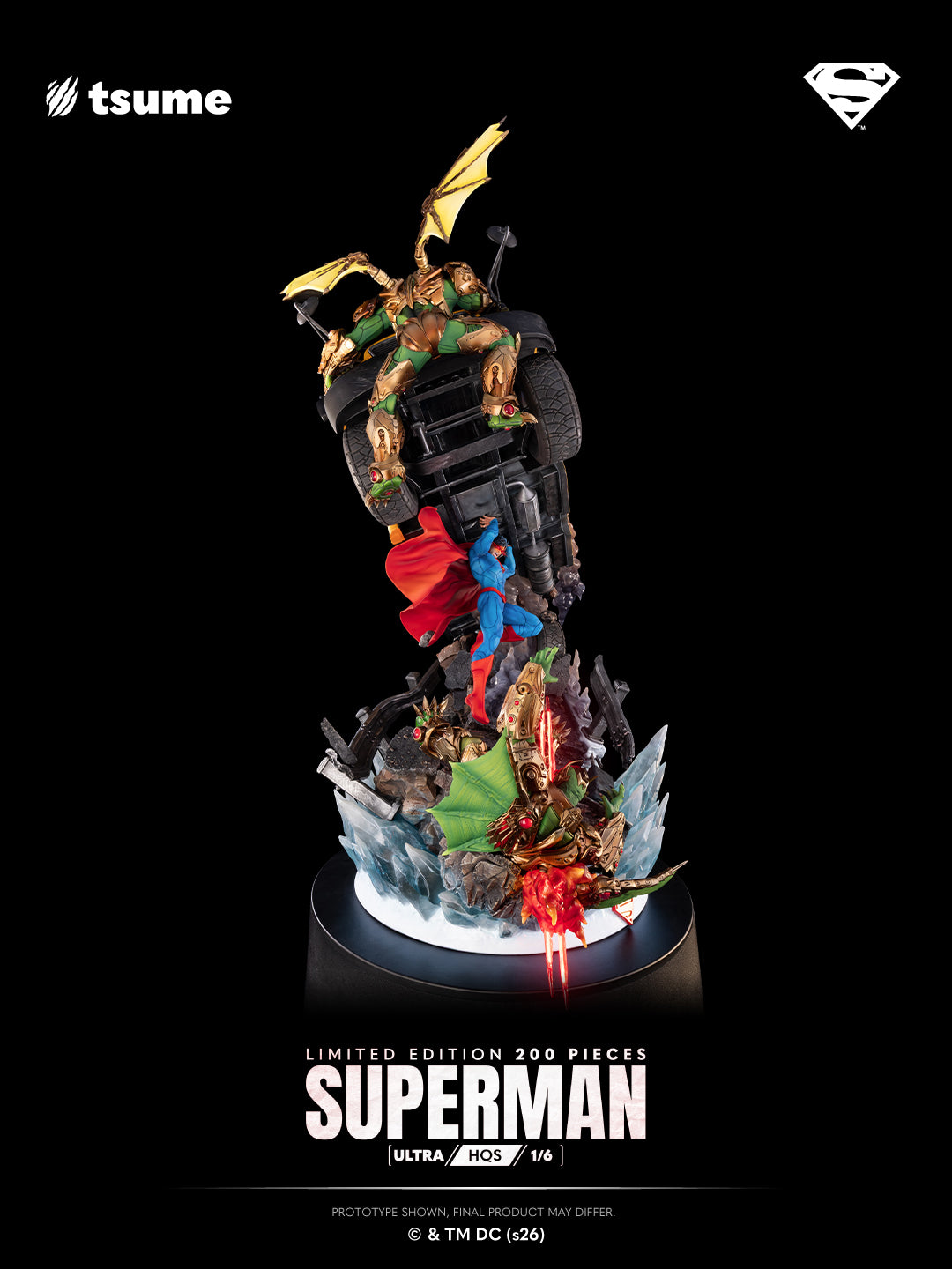 Superman Ultra HQS Statue by Tsume Art