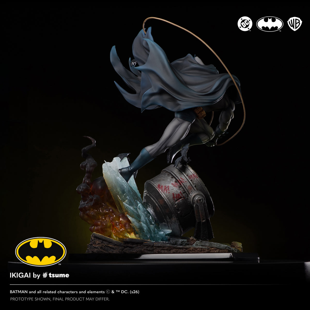 Batman Ikigai The shadow of Gotham rises Statue By Tsume Art