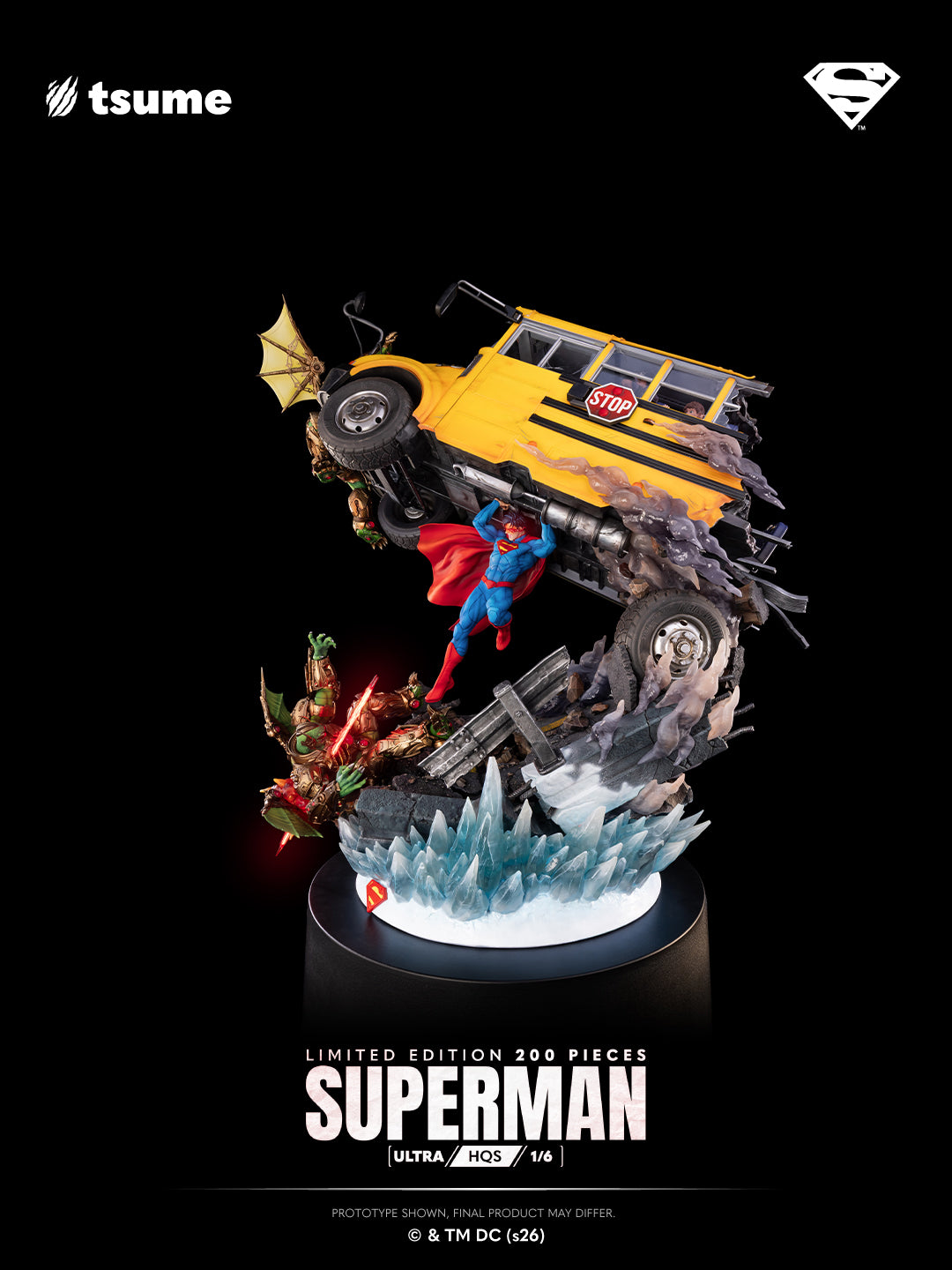 Superman Ultra HQS Statue by Tsume Art