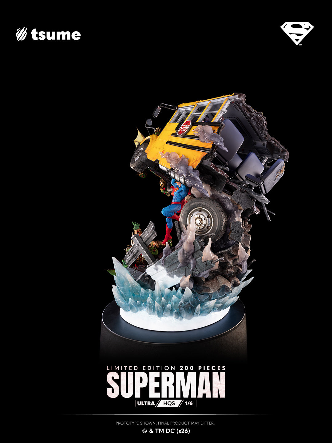 Superman Ultra HQS Statue by Tsume Art