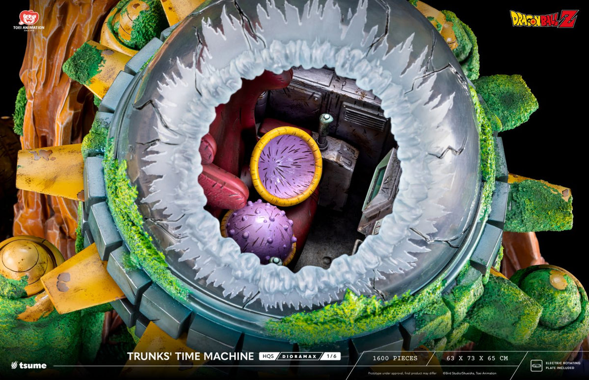 Trunks' Time Machine HQS Dioramax by Tsume Art