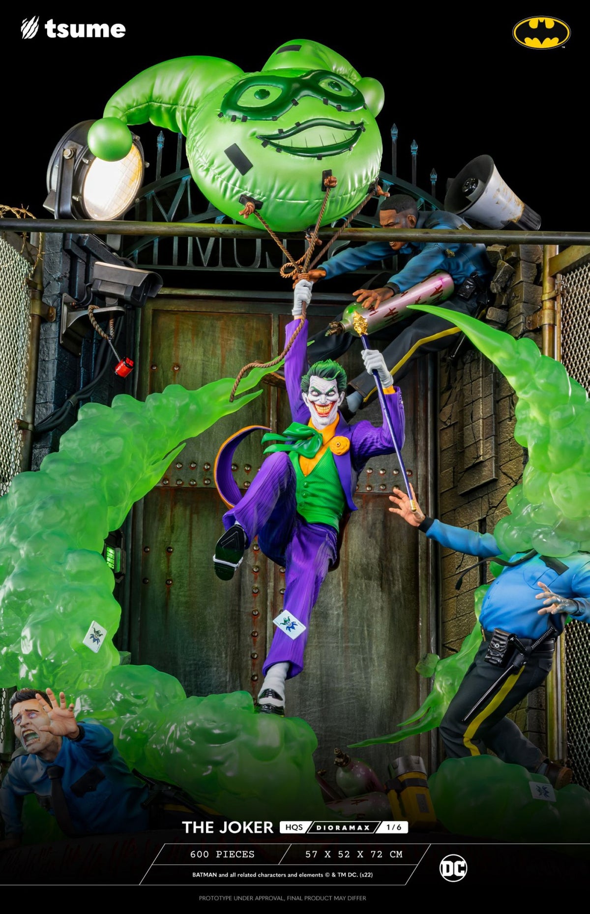 The Joker 1/6 Scale HQS Dioramax Statue by Tsume Art
