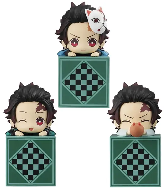 Demon Slayer: Kimetsu no Yaiba Hikkake Vol.1 Tanjiro Kamado Set of 3 Figures