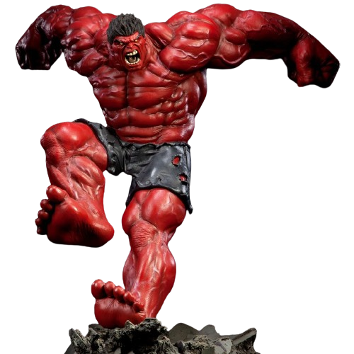 RED HULK Polystone Statue by Sideshow Collectibles