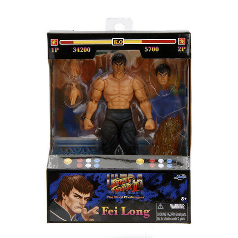 Ultra Street Fighter II: The Final Challengers Fei Long 1/12 Scale Action Figure