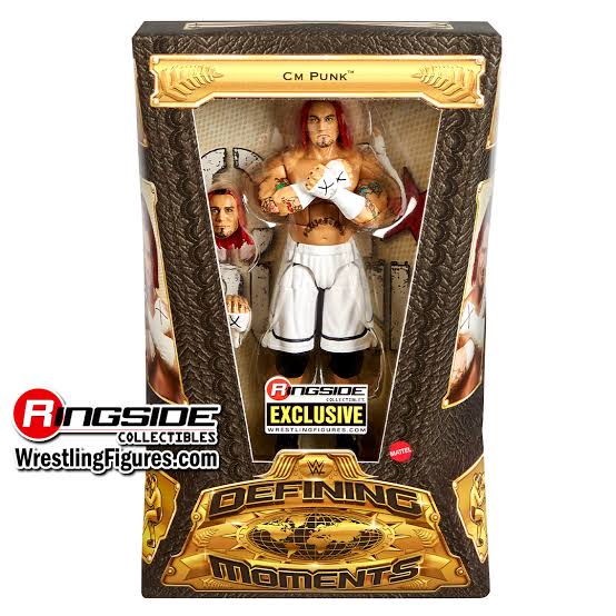 CM Punk (Shorts) WWE 2026 Defining Moments Ringside Exclusive Action Figure