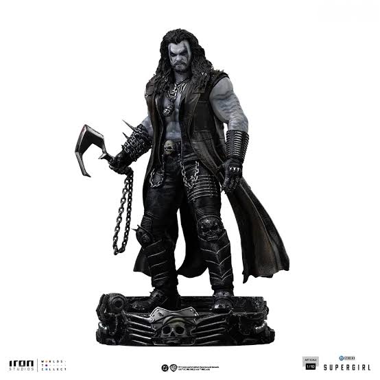 Lobo Statue Supergirl Movie Art Scale 1/10 by Iron Studios