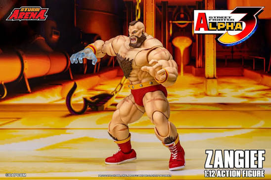 Street Fighter Zero 3 Zangief 1/12 Scale Figure
