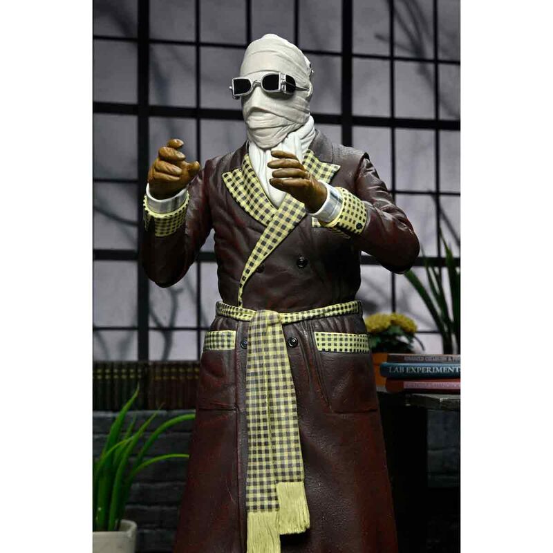 Ultimate Invisible Man "Kemp House" (Color Ver.) Action Figure by NECA