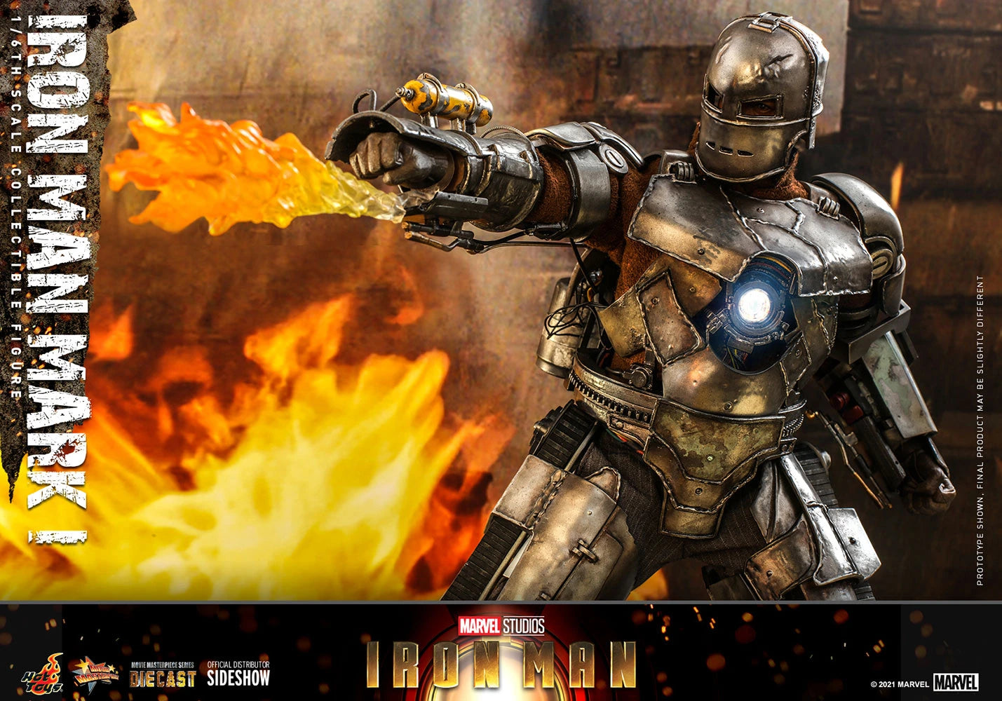 IRON MAN MARK I Sixth Scale Figure By Hot Toys