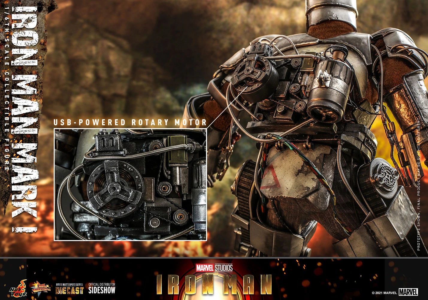 IRON MAN MARK I Sixth Scale Figure By Hot Toys