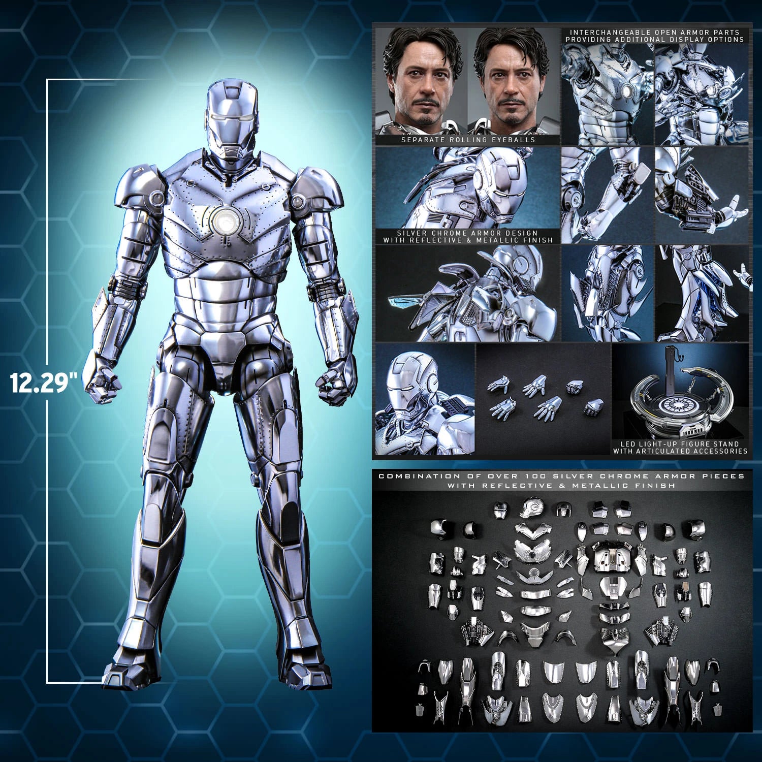 IRON MAN MARK II (2.0) Sixth Scale Figure by Hot Toys