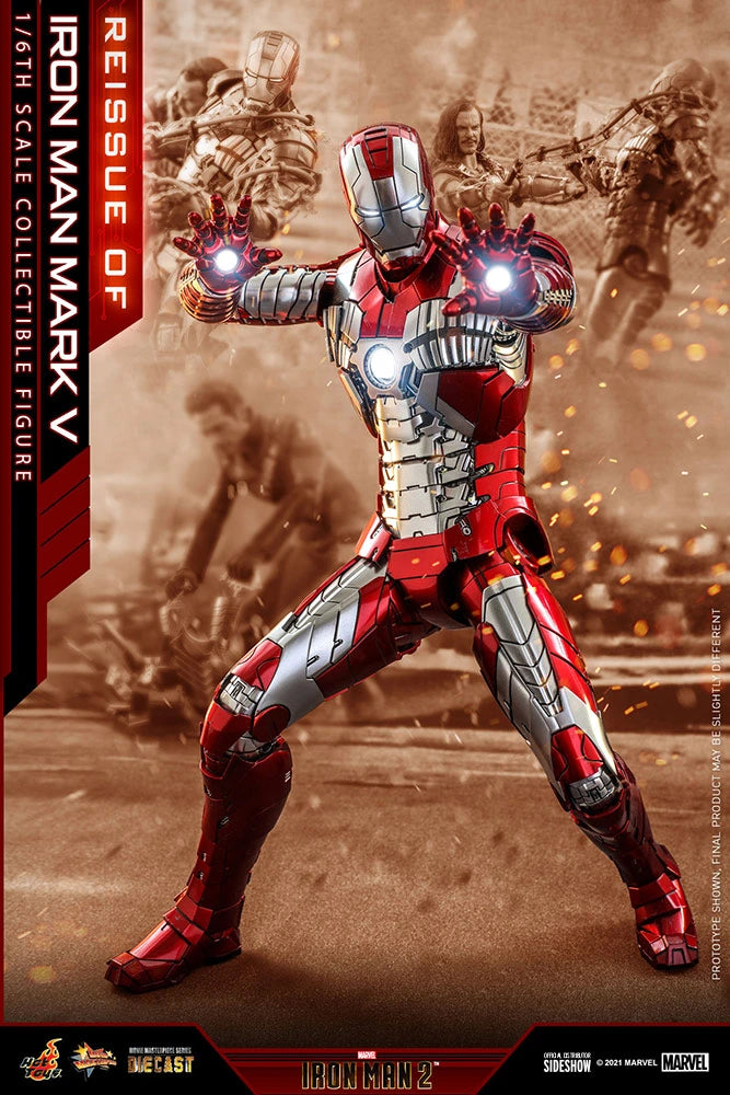 IRON MAN MARK V Sixth Scale Figure By Hot Toys