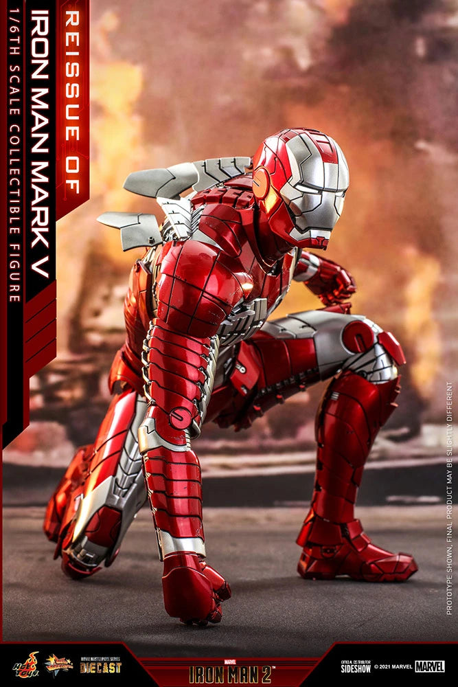 IRON MAN MARK V Sixth Scale Figure By Hot Toys