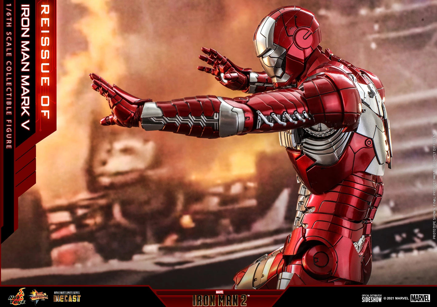 IRON MAN MARK V Sixth Scale Figure By Hot Toys