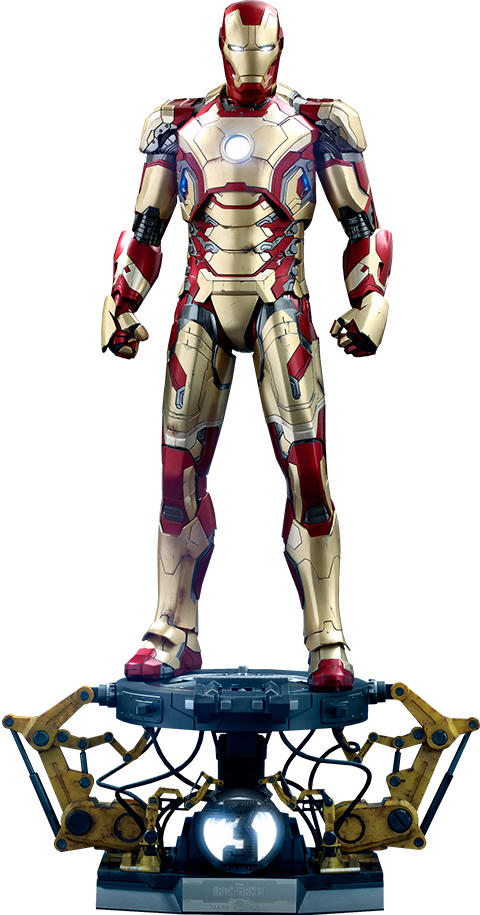 Iron Man Mark XLII (Deluxe Version) Quarter Scale Figure By Hot Toys