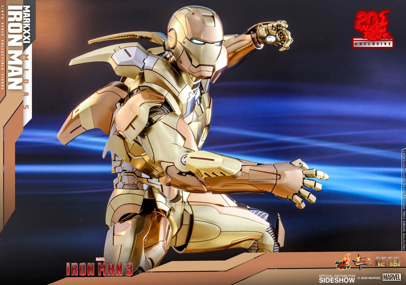 IRON MAN MARK XXI (MIDAS) Sixth Scale Figure By Hot Toys