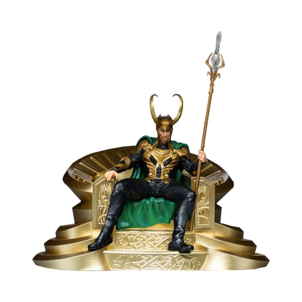 Loki on throne 1/10 art scale CCXP exclusive By Iron Studios