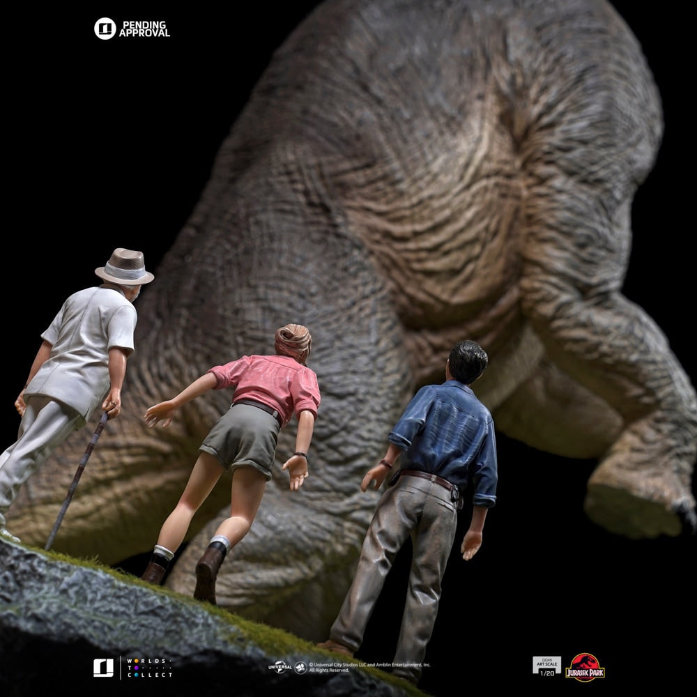 Welcome to Jurassic Park (Special Edition) Demi Art Scale 1/20 Statue by Iron Studios