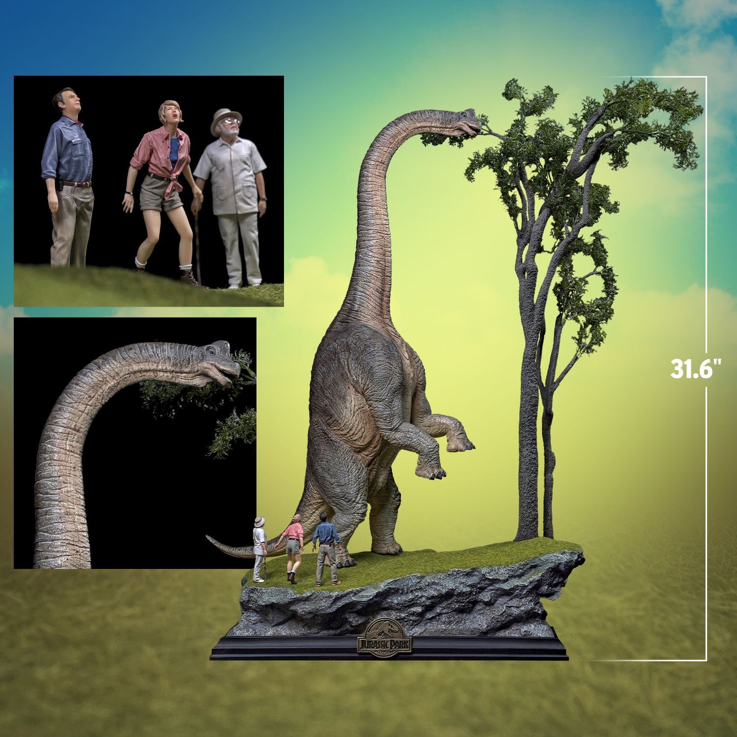 Welcome to Jurassic Park (Special Edition) Demi Art Scale 1/20 Statue by Iron Studios